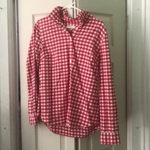 Vineyard Vines red gingham 100% Cotton